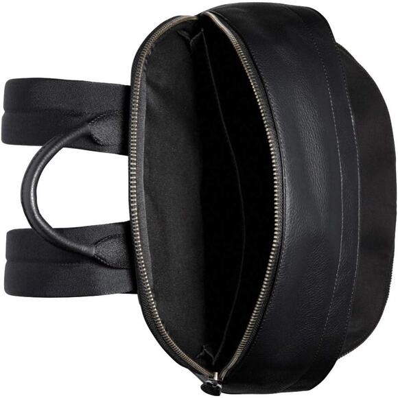 NWT Coach Mens West Backpack in Pebbled Leather Bag - Black - One Size - Picture 2 of 3